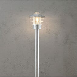 Modena E27 galvanisert ink stolpe 98cm