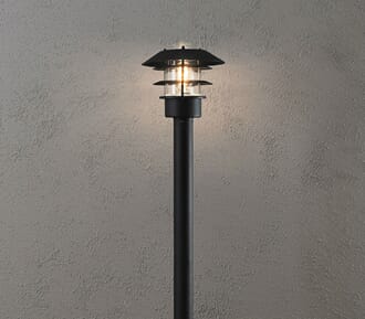 Modena  E27 svart ink stolpe 98cm