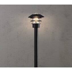 Modena  E27 svart ink stolpe 98cm