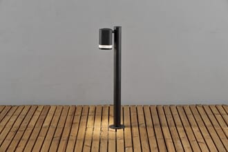 Modena GU10 svart inkl stolpe 70cm