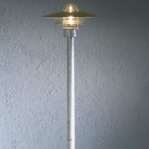 Modena  E27 galvanisert ink stolpe 225cm