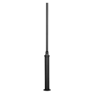 Draco stolpe svart 2 m