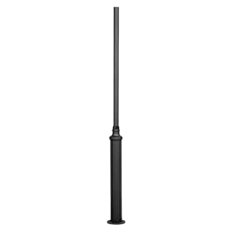 Draco stolpe svart 2 m