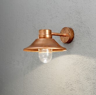 Vega 8W dimbar LED kobber