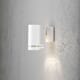 Modena ned GU10 hvit/transparent