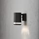 Modena ned GU10 svart/transparent
