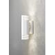Modena opp/ned GU10 hvit/transparent