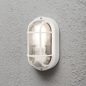 Elmas E27 hvit plast