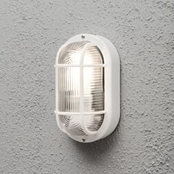 Elmas E27 hvit plast