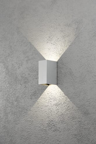 Cremona 2x3W high power LED aluminium