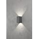 Cremona 2x3W high power LED mørk grå