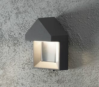 Cosenza 1x5W high power LED mørk grå