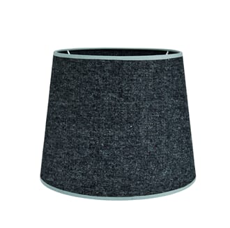 OXFORD COTTON SHADE ROUND DARK GREY S