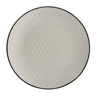 KRIS BREAKFAST PLATE WHITE