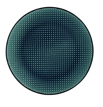 KRIS BREAKFAST PLATE DARK GREY