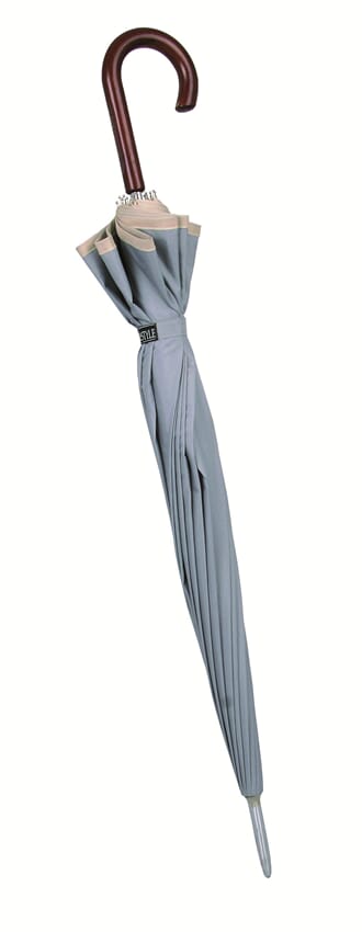 UMBRELLA GREY WITH CREAM BORDER