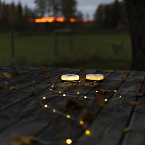 Oppladbar alt i ett lampe 50 LED