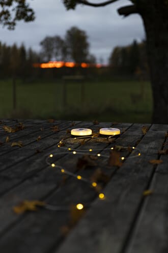 Oppladbar alt i ett lampe 50 LED