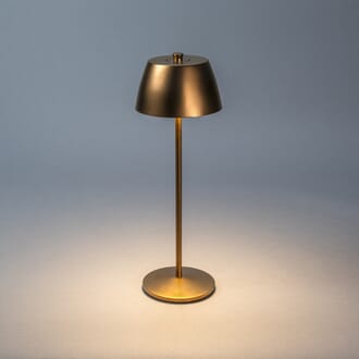 Eze USB bordlampe matt kobber