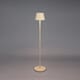 Pomezia gulvlampe matt sand