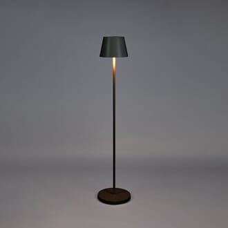 Pomezia gulvlampe matt svart