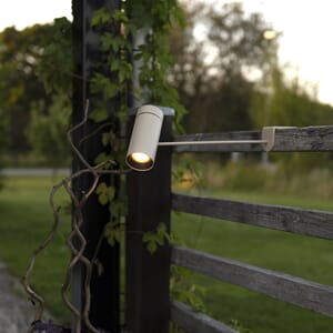 Multi USB bordlampe sand