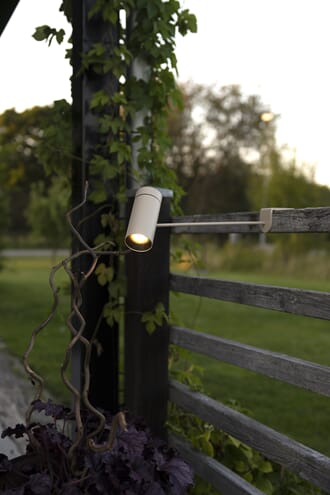 Multi USB bordlampe sand