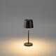 Vance USB lampe sort 21,5 cm