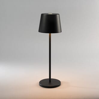 Vance USB lampe sort 32 cm