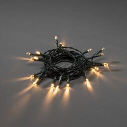 Slynge 10 varmhvite LED timer