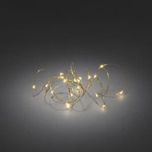 Slynge gulltråd 40 amber LED timer 6 timer
