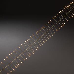 Slynge 60 amber LED messing kabel