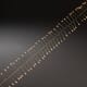 Slynge 60 amber LED messing kabel