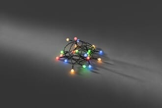 Slynge 50 fargede cherry lights timer 6 timer