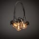 Lysslynge 10 amber LED batteri batteri/solcelle/sensor/fjern