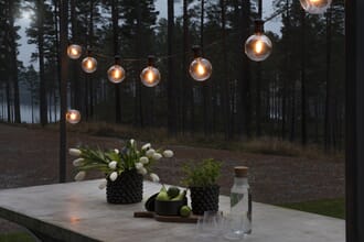 Lysslynge 10 amber LED utbytbare