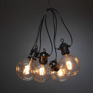 Startslynge 10 amber LED stor kuppel