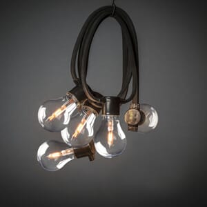 Tilleggsett 10 amber LED tykk kabel