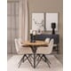 NEWPORT OVAL DINING TABLE NATURAL 220 X 100