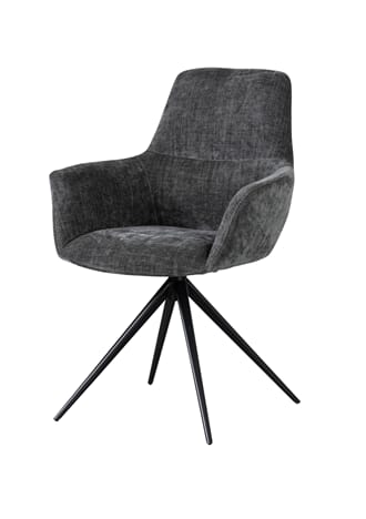 NEBRASKA DINING CHAIR ANTHRACITE