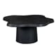 NEWTON COFFEE TABLE  BLACK Ø90 X H35 CM