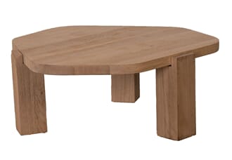 DENISON COFFEE TABLE NATURAL 80 X 77 X H30 CM