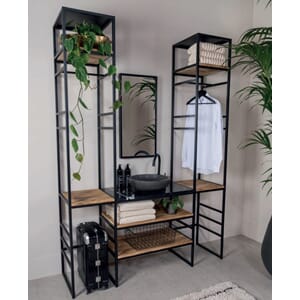 CLINT BATHROOM/CLOTHES CABINET