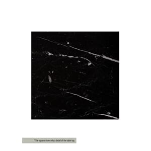 RUSSELL BATHROOMCABINET TOP MARBLE BLACK
