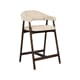 MAREN BAR CHAIR NATURAL/WALNUT