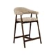 MAREN BAR CHAIR BEIGE/WALNUT