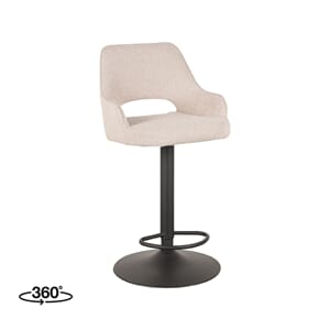 FER BAR CHAIR NATURAL TOUCH BOUCLE