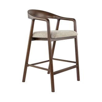 LONE BAR CHAIR WALNUT/BEIGE