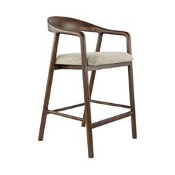 LONE BAR CHAIR WALNUT/BEIGE
