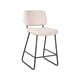 NOAH BAR CHAIR LOW NATURAL BOUCLE